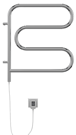 Электро 25 F-обр 600х600 поворотный Полотенцесушитель TERMINUS Чита - фото 2